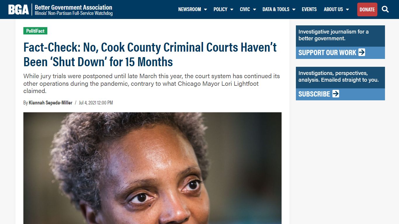 Fact-Check: No, Cook County Criminal Courts Haven’t Been ‘Shut Down ...